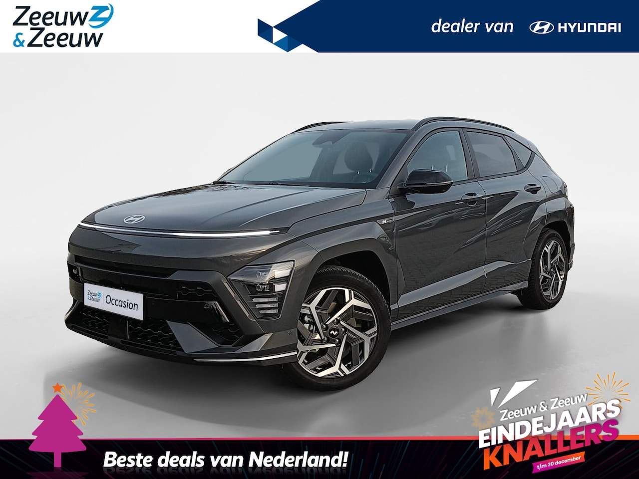 Hyundai Kona - 1.6 GDI HEV N Line TREKHAAK | ALL SEASON BANDEN| DIRECT RIJDEN ZONDER LEVERTIJD! - AutoWereld.nl