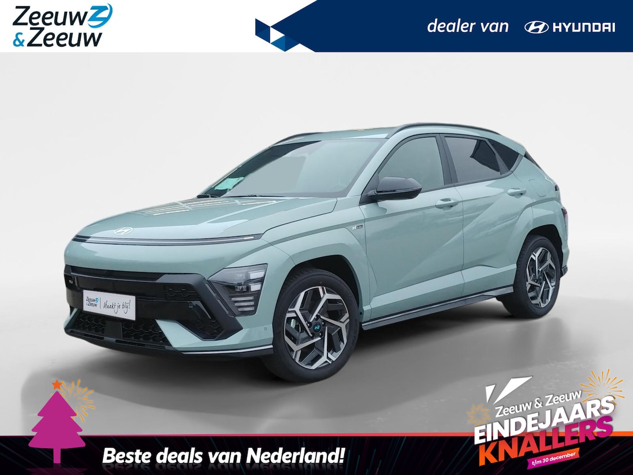 Hyundai Kona - 1.6 GDI HEV N Line ACTIE | RIJKLAAR €36.999,- | DIVERSE KLEUREN | DIRECT LEVERBAAR | Excl. - AutoWereld.nl
