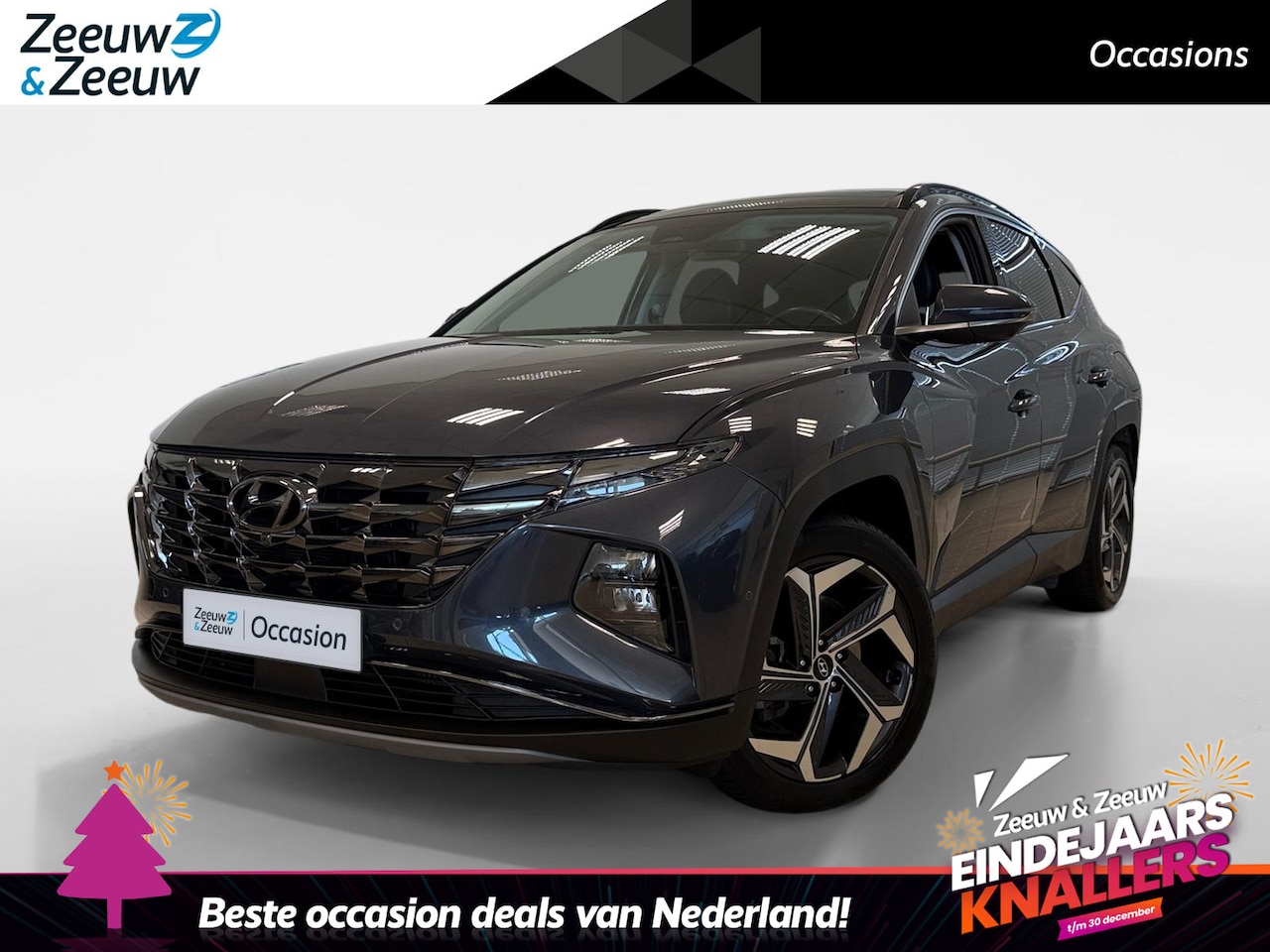 Hyundai Tucson - 1.6 PHEV | PREMIUM SKY | LEDER | PANODAK | - AutoWereld.nl