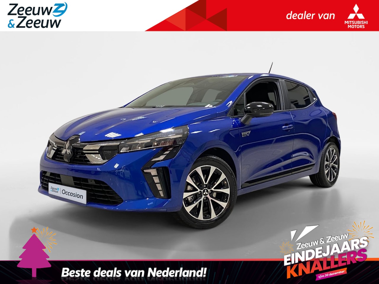 Mitsubishi Colt - 1.6 HYBRID | INTENSE | DIRECT LEVERBAAR | VAN € 29400,- VOOR € 26400,- - AutoWereld.nl