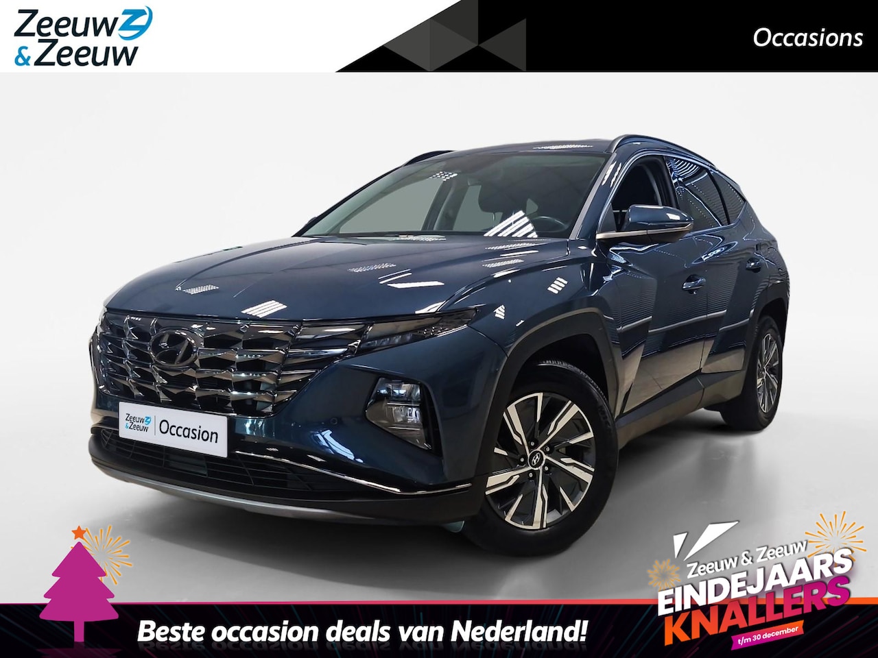 Hyundai Tucson - 1.6 MILD HYBRID | 1e EIGENAAR | NL-AUTO | DEALERONDERHOUDEN | - AutoWereld.nl