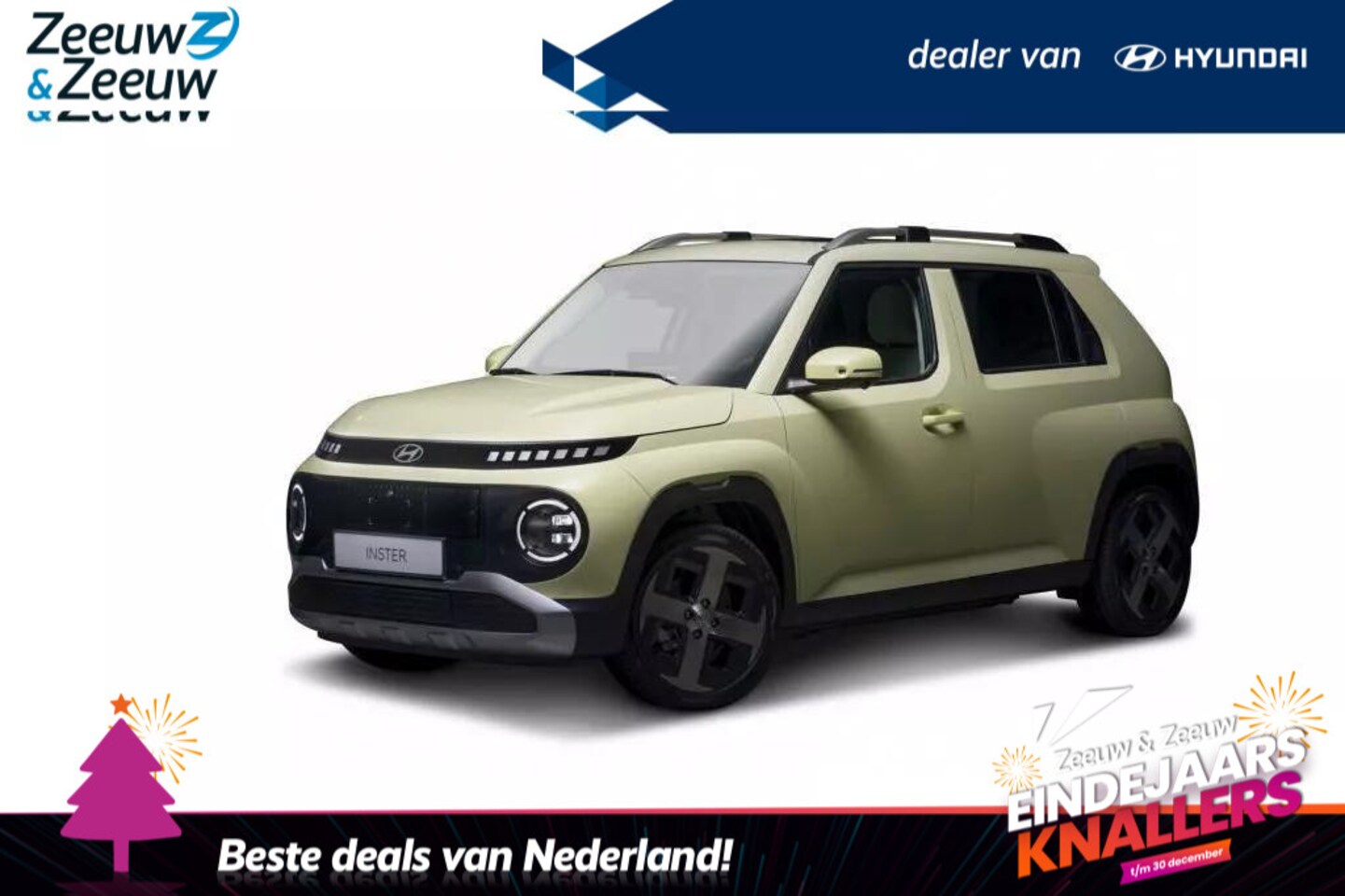 Hyundai Inster - E-MOTION | 42 KWH | 327 KM BEREIK | PRIJS INCL. KORTING | - AutoWereld.nl