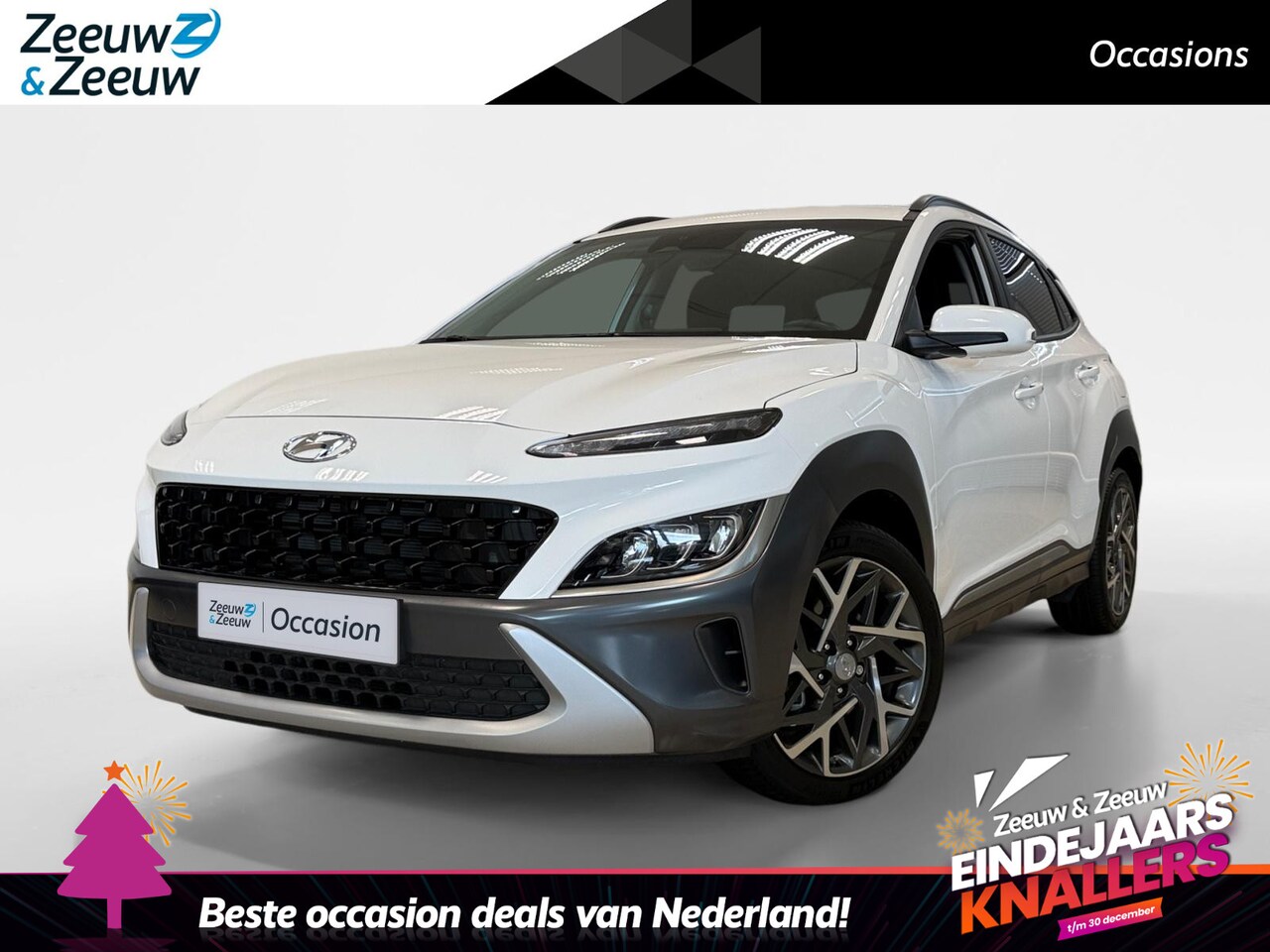 Hyundai Kona - 1.6 HYBRID | AUTOMAAT | FASHION | KRELL AUDIO | NAVI | CAMERA | - AutoWereld.nl