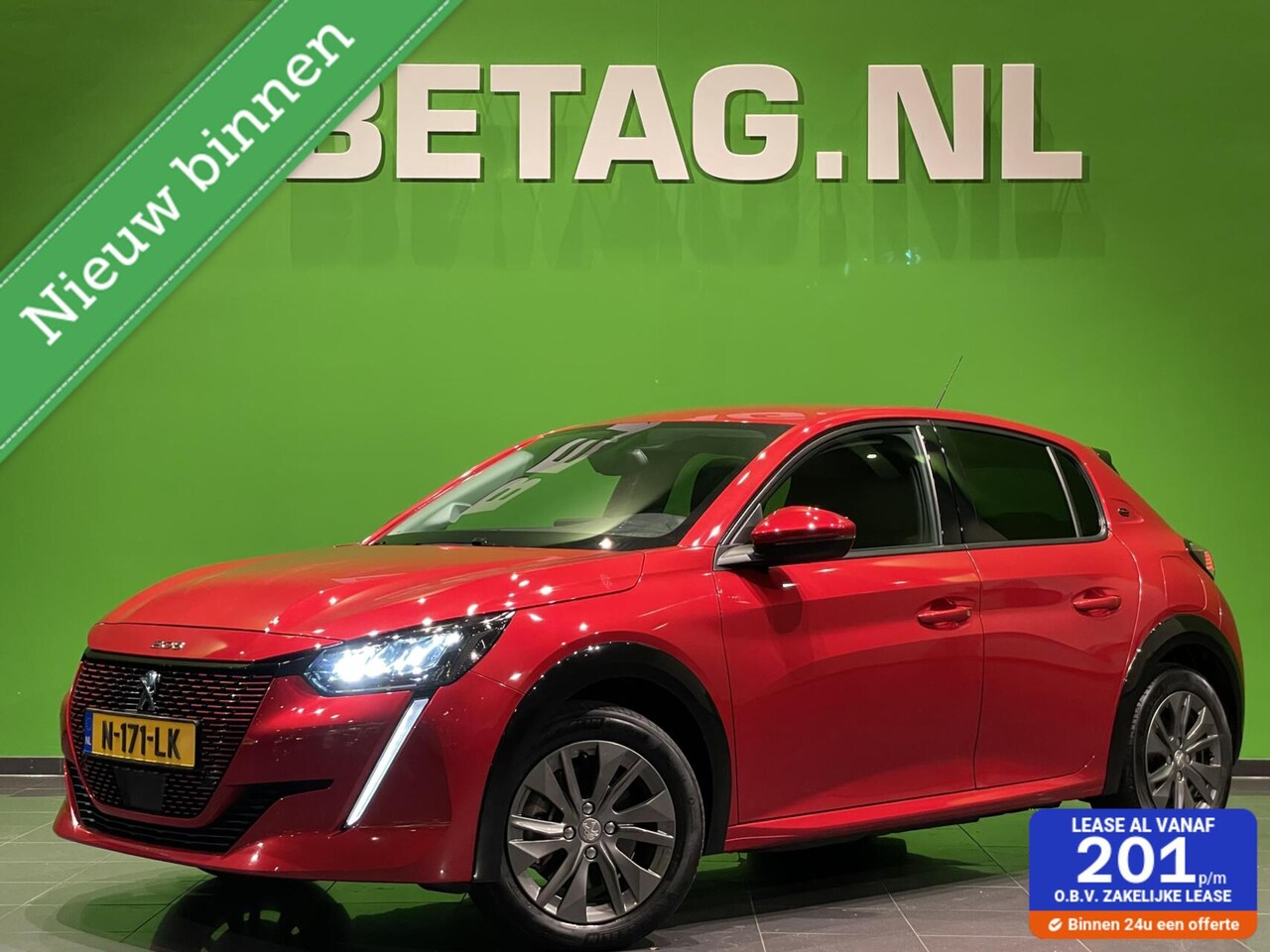 Peugeot e-208 - EV Allure Pack 50 kWh | Camera | Apple/Android | - AutoWereld.nl