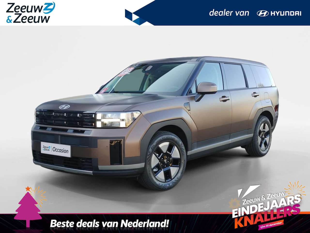 Hyundai Santa Fe - 1.6 T-GDI HEV Comfort Smart 7-persoons | Z&Z Top Deal | Van € 64.850, nu voor € 54.999 | - AutoWereld.nl
