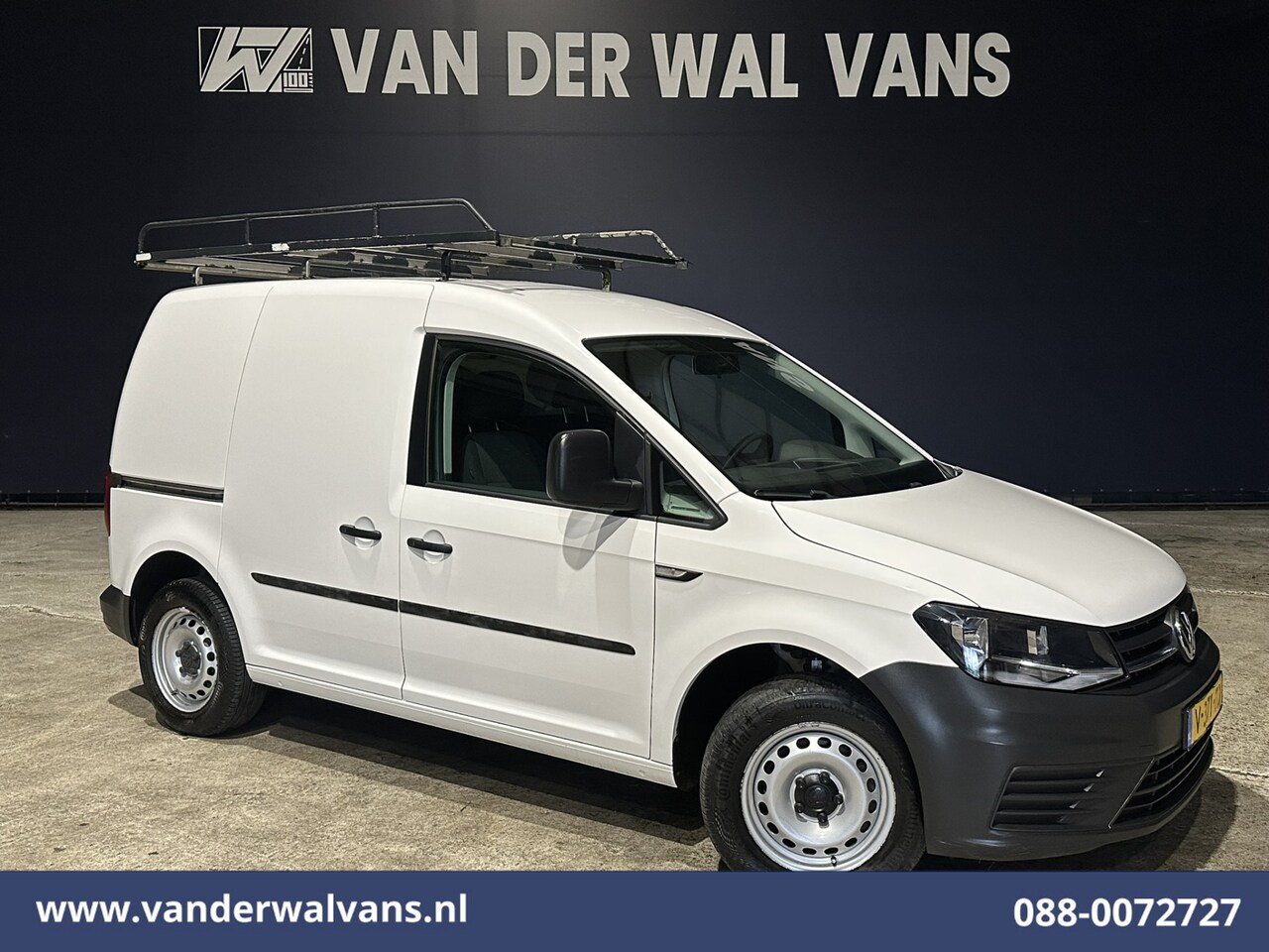 Volkswagen Caddy - 2.0 TDI L1H1 Euro6 Airco | Imperiaal | Trekhaak | Zijdeur - AutoWereld.nl