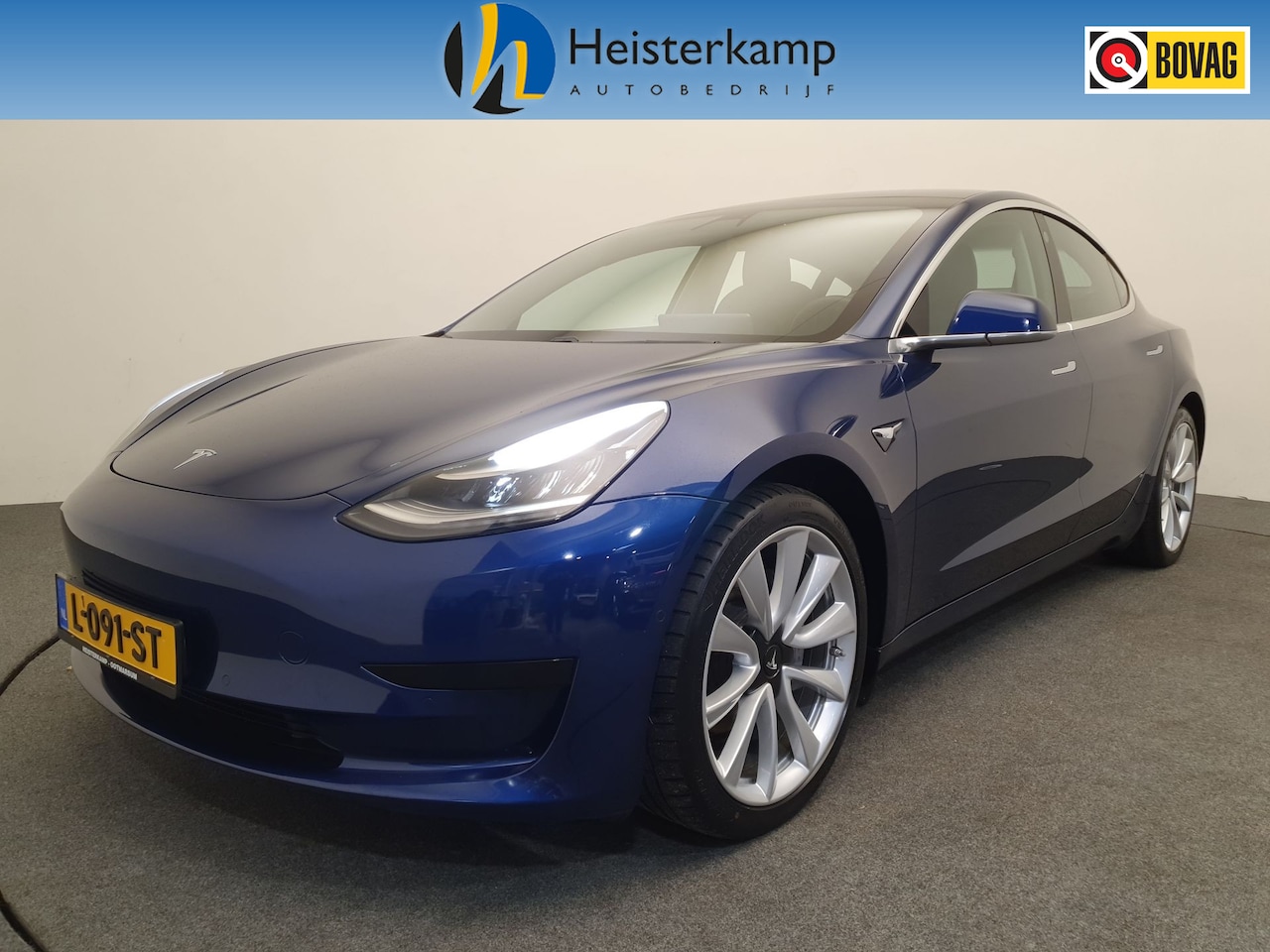 Tesla Model 3 - Standard RWD Plus 60 kWh Warmtepomp, ACC, Leder - AutoWereld.nl