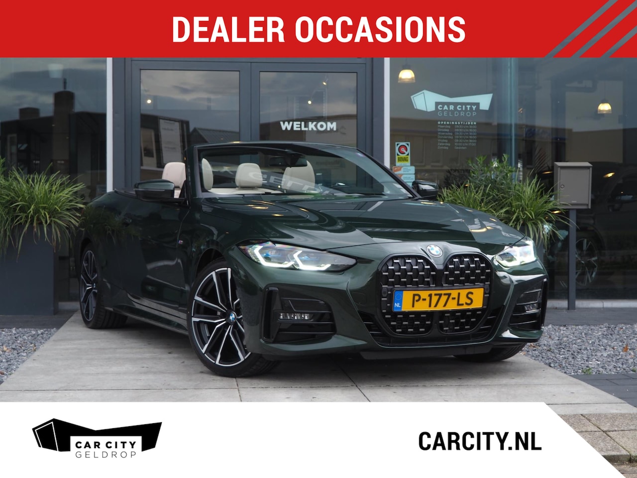 BMW 4-serie Cabrio - 420i High Exec / M-Sport / Laser / Memory / H&K / Keyless / 19" / Stoelverwarming / Carpla - AutoWereld.nl