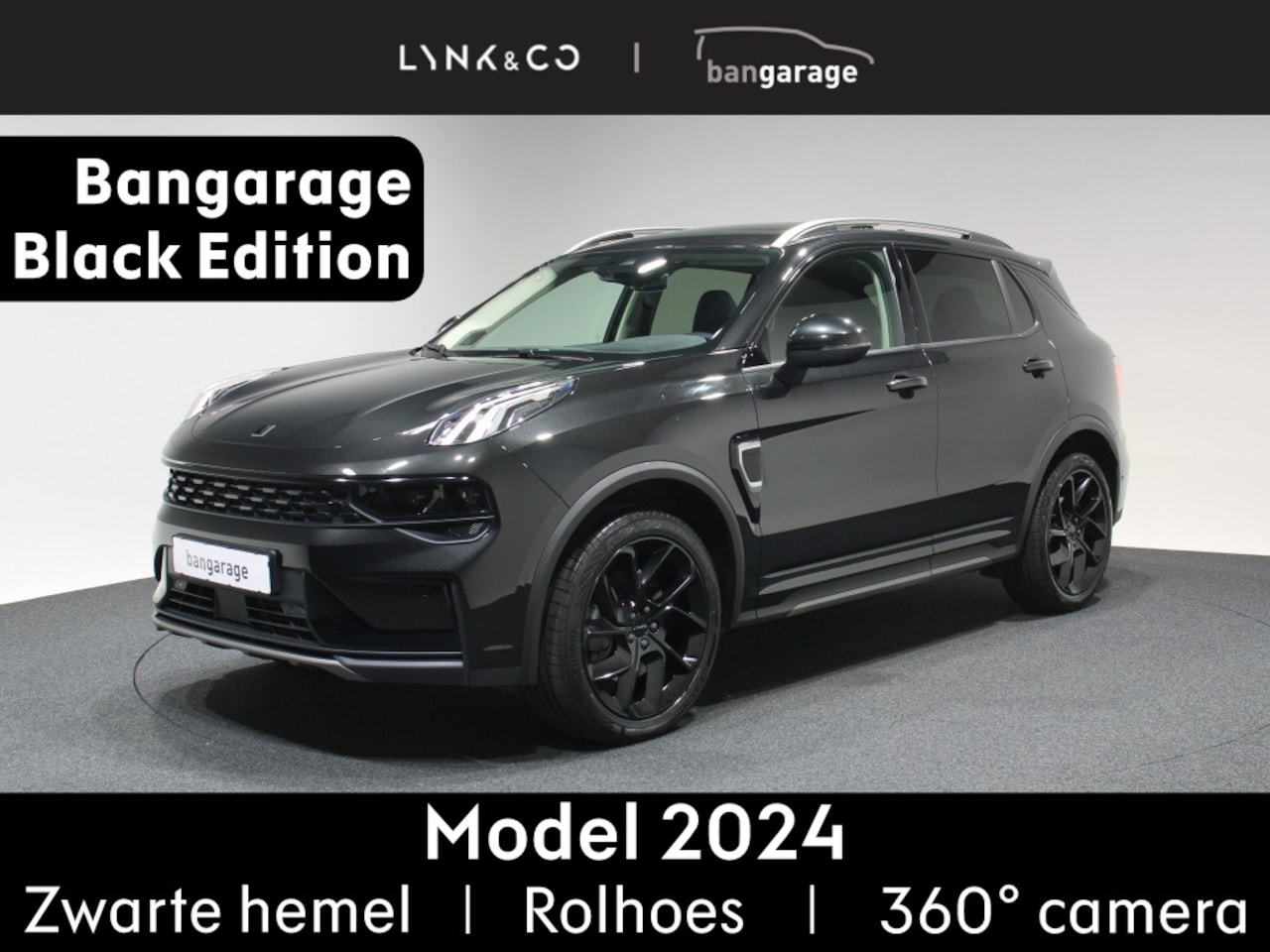 Lynk & Co 01 - Plug-in Hybride Black Edition 262 PK Panorama Dak Adaptieve CC - AutoWereld.nl
