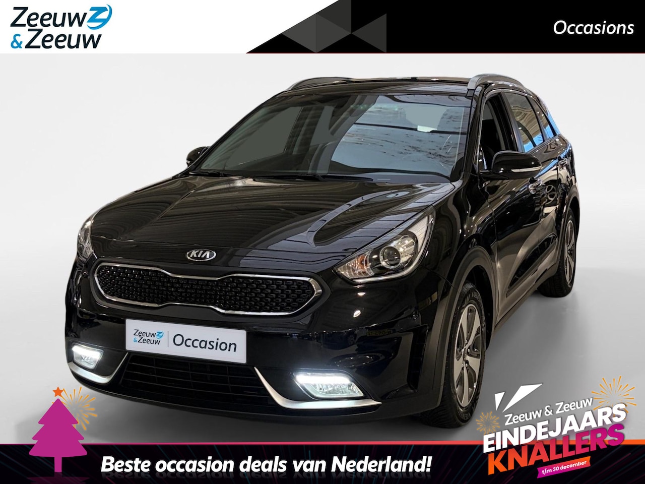 Kia Niro - 1.6 GDi Hybrid First Edition | Apple Carplay / Android Auto | navi | Parkeersensoren + Cam - AutoWereld.nl