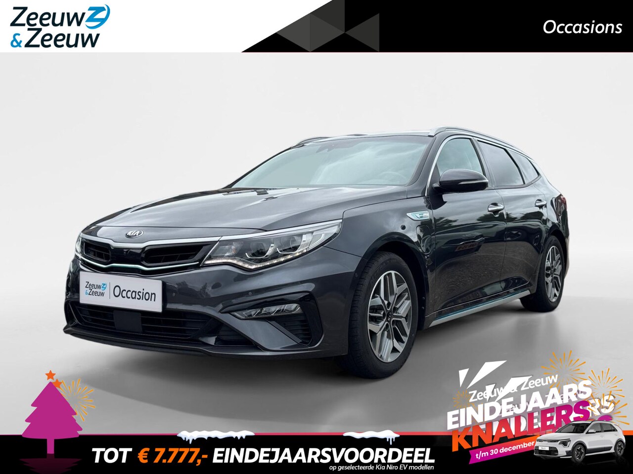 Kia Optima Sportswagon - 2.0 GDI PHEV ExecutiveLine | PHEV | Stoel verwarming + Ventilatie voor | Stuurverwarming | - AutoWereld.nl