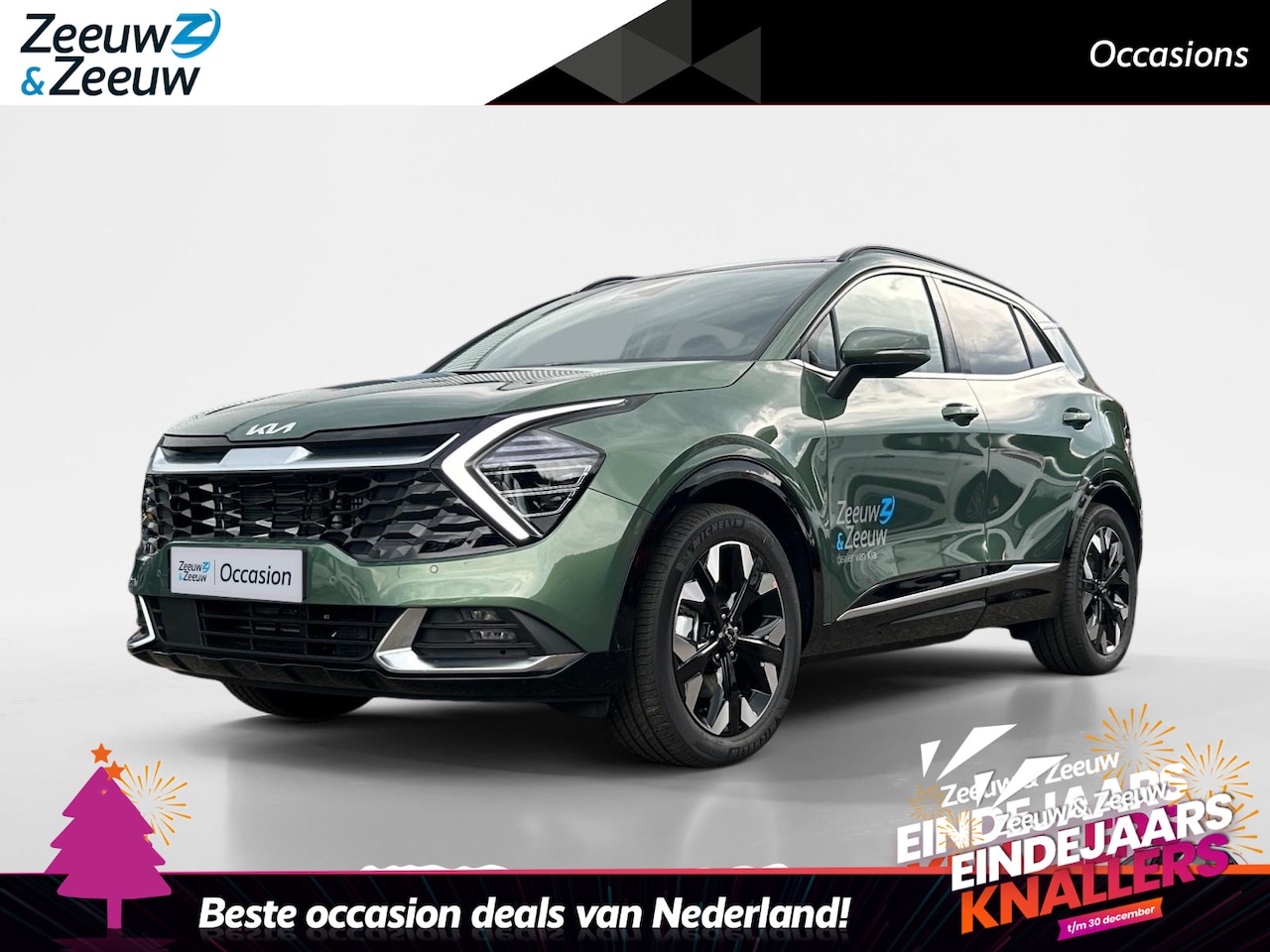 Kia Sportage - 1.6 T-GDi Plug-in Hybrid AWD DynamicPlusLine | Demo | PHEV |Schuifdak | Keyless entry | El - AutoWereld.nl