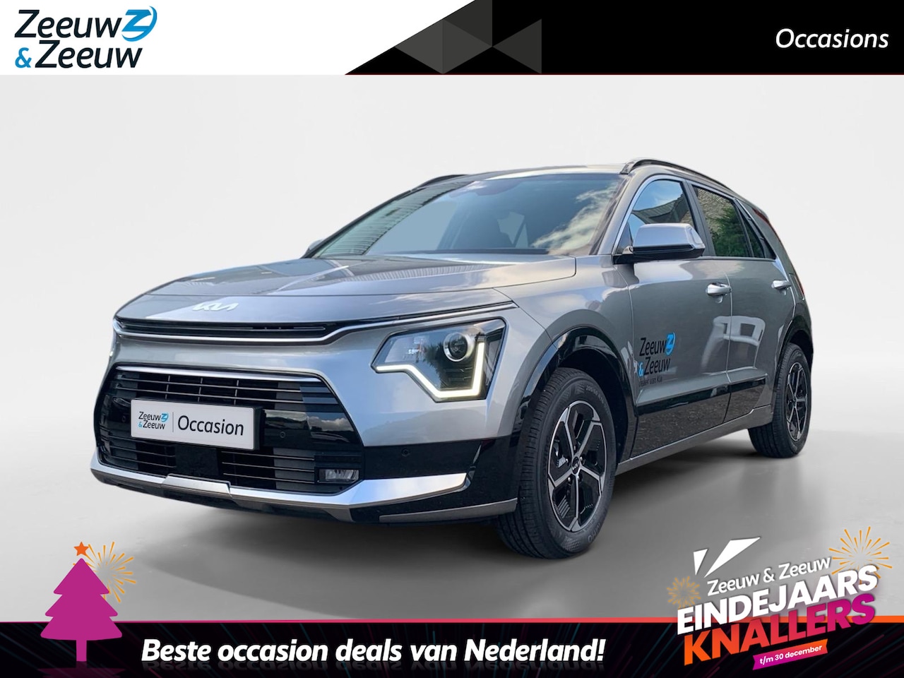 Kia Niro - 1.6 GDi Hybrid DynamicLine | Navigatie | | Climate control | Adaptive cruise control | Par - AutoWereld.nl