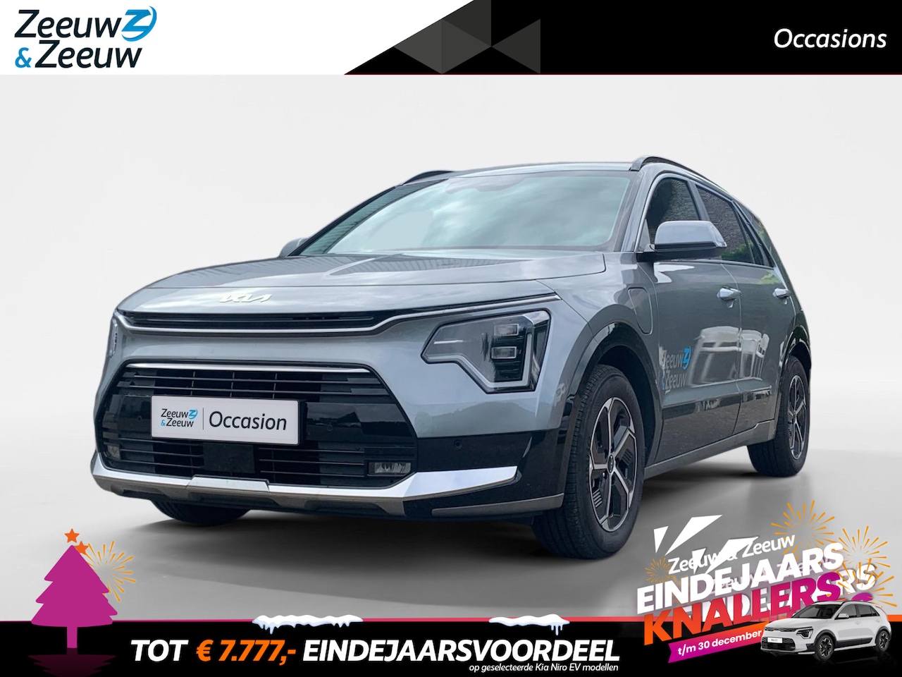 Kia Niro - 1.6 GDi PHEV DynamicPlusLine Schuifdak | Head up  | Elektrische achterklep | Stoel + stuur - AutoWereld.nl