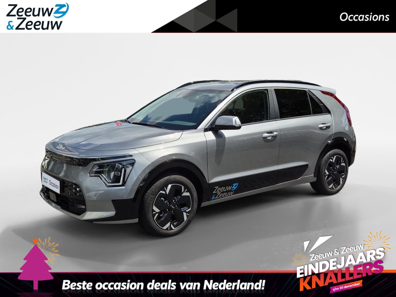 Kia Niro EV - DynamicPlusLine 64.8 kWh | Airco | Navi | Camera | LM Velgen | Privacy Glass | - AutoWereld.nl