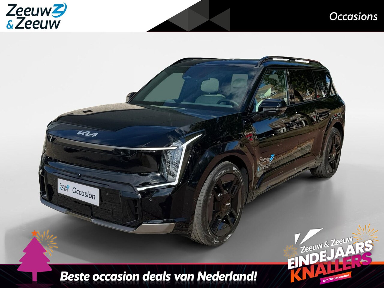 Kia EV9 - GT-Line AWD 99.8 kWh | Airco | Navi | Camera | LM Velgen | Leder | Privacy glass | LAGE BI - AutoWereld.nl