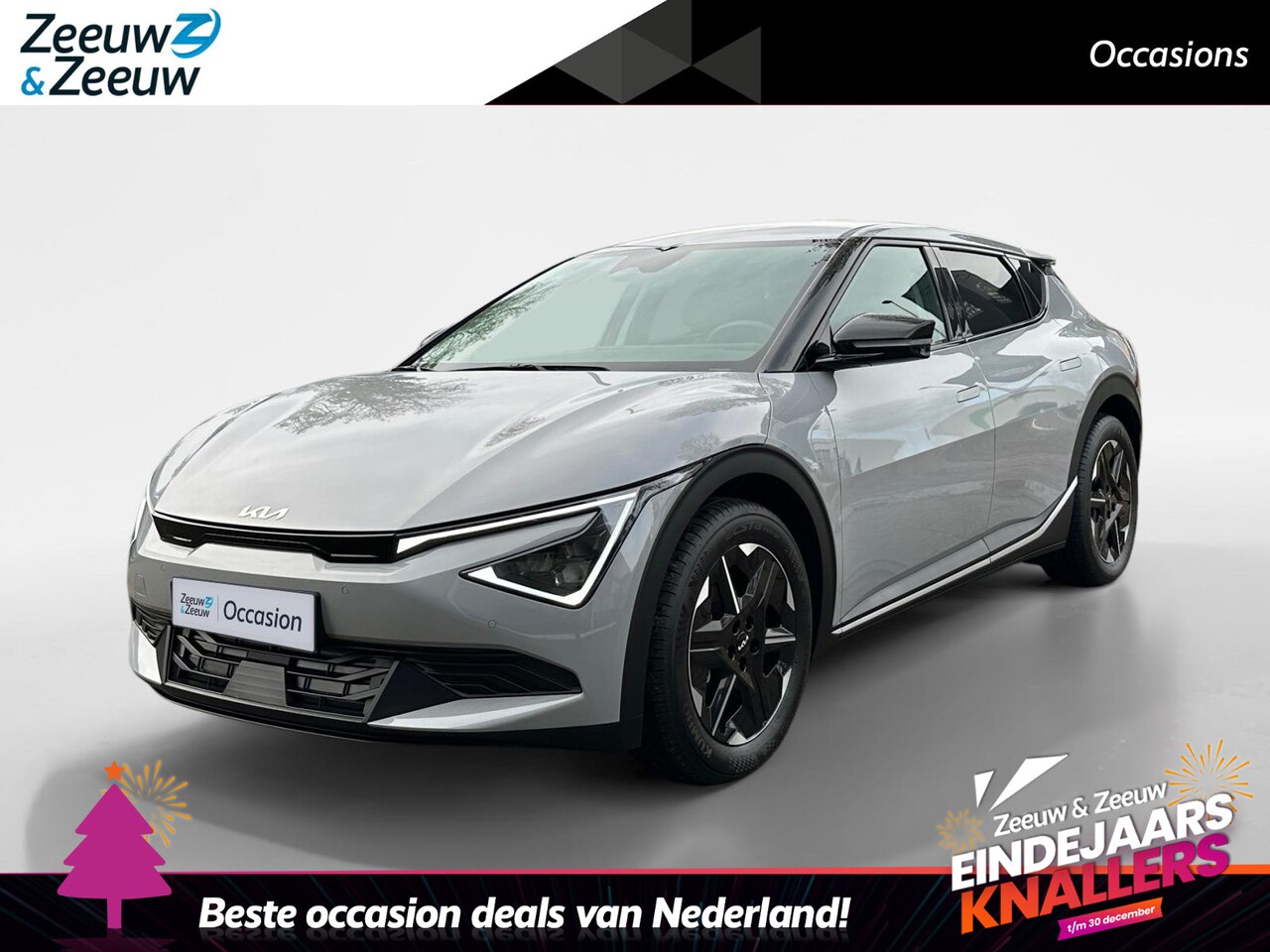 Kia EV6 - Light Edition 63 kWh | Navi | Clima | Adaptieve Cruise | Camera | Stuur-/Stoelverwarming | - AutoWereld.nl