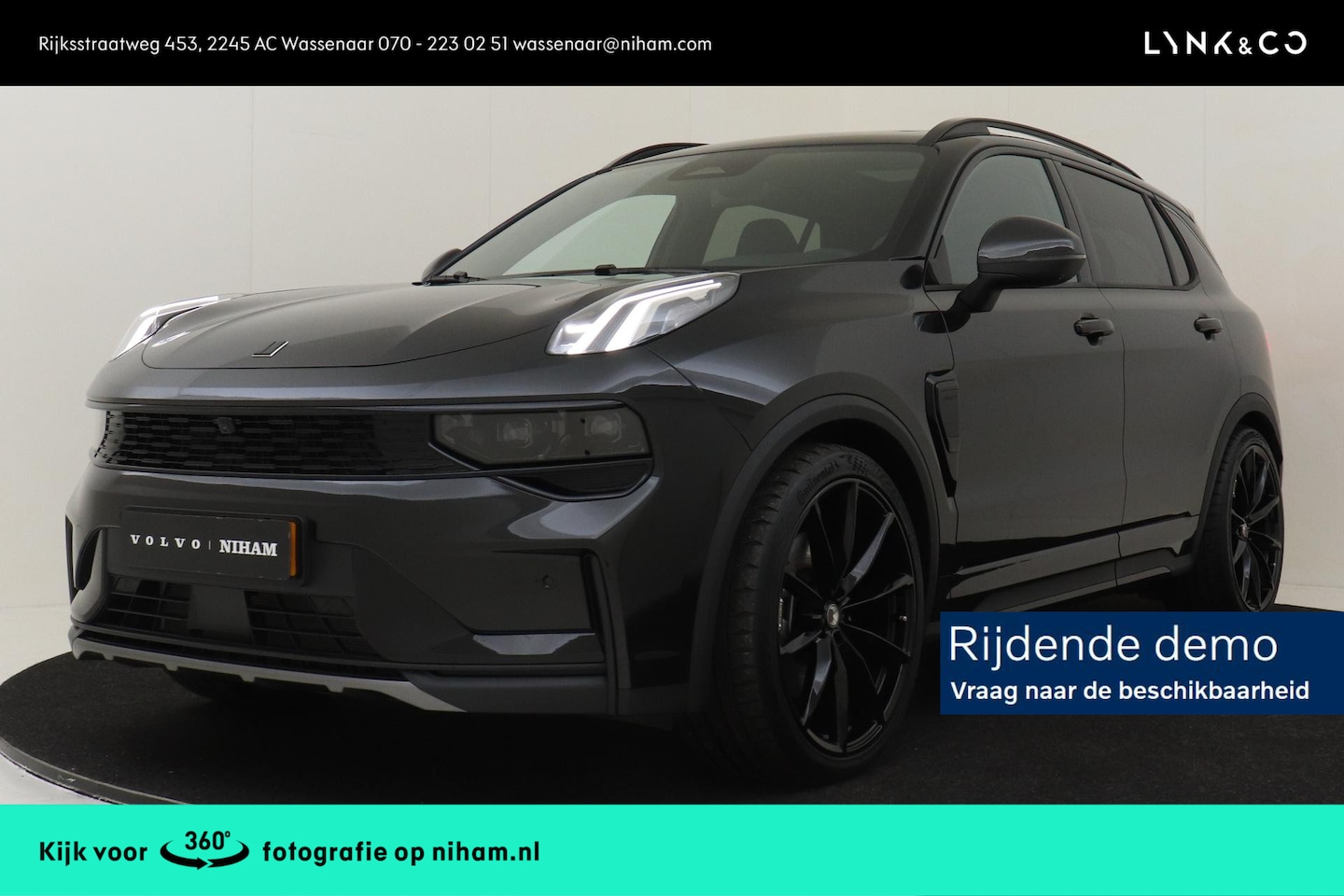 Lynk & Co 01 - 1.5 PHEV MORE *HEICO SPORTIV!* -LEDER|ELEK.STOEL|360°CAM|PANO.DAK|BLIS|HARMAN|CARBON|21"|S - AutoWereld.nl