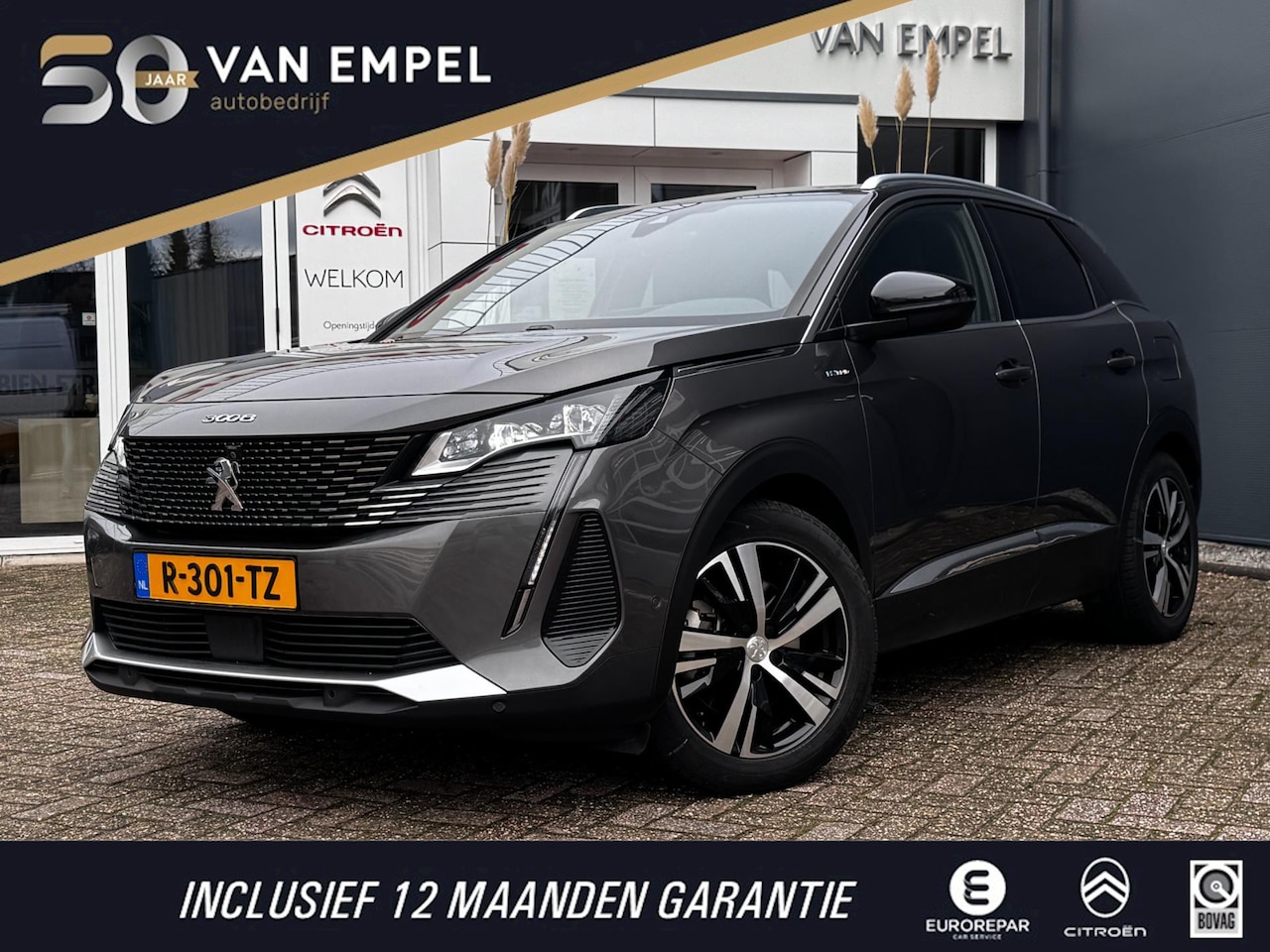 Peugeot 3008 - 1.6 HYbrid 225 GT | Trekhaak | Camera Rondom | Elek. Achterklep | Navigatie | Virtual Cock - AutoWereld.nl