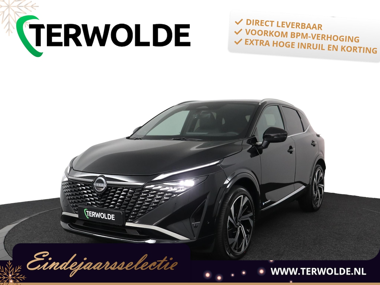 Nissan Qashqai - 1.5 e-Power Tekna Plus | €1.500 korting| Gen3 epower | Elektrische kofferklep | Bose audio - AutoWereld.nl