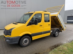 Volkswagen Crafter - 35 2.0 TDI L1H1 DC Kipper Openlaadbak 6 pers. Airco NAP