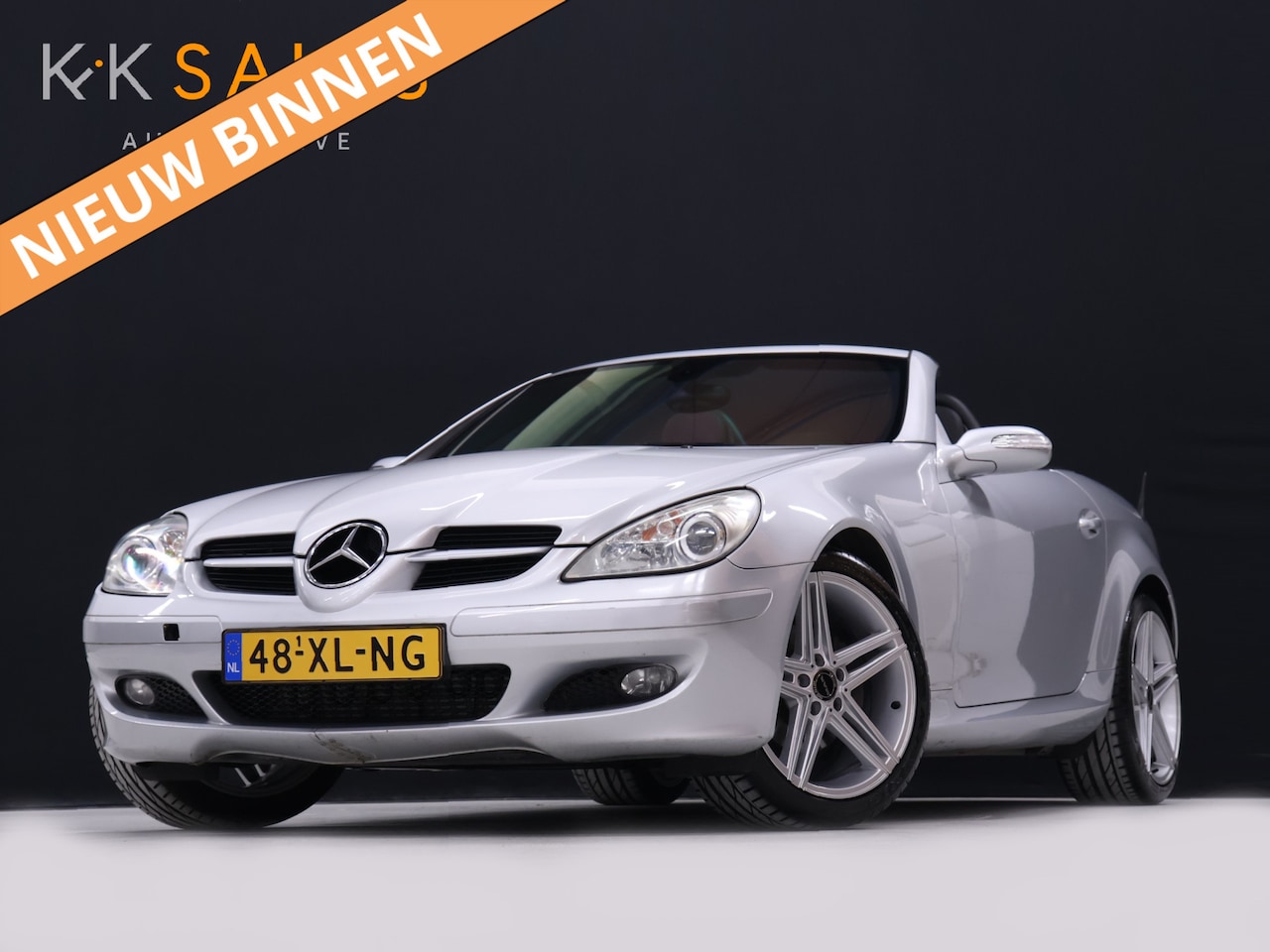 Mercedes-Benz SLK-klasse - 200 K. Sport [AIRSCARF, NEKVERWARMING, STOELVERWARMING, APPLE CARPLAY, ANDROID AUTO, CRUIS - AutoWereld.nl