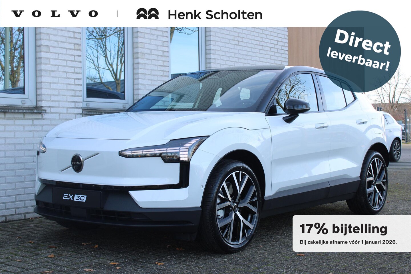 Volvo EX30 - Twin Motor Performance Ultra Europa Sport 69 kWh Stuurverwarming | Stoelverwarming | Elekt - AutoWereld.nl