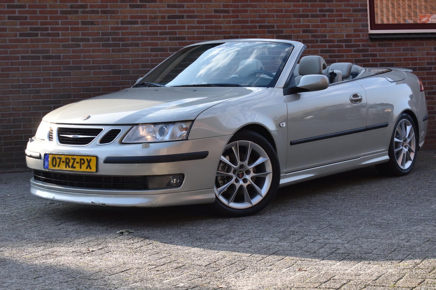 Saab 9-3 Cabrio - 2.8 V6 T Aero '05 Leder Clima Cruise ZO MEE - AutoWereld.nl