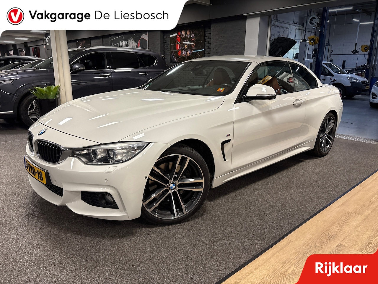 BMW 4-serie Cabrio - 428i xDrive Executive'/ Leder / Camera / trekhaak - AutoWereld.nl