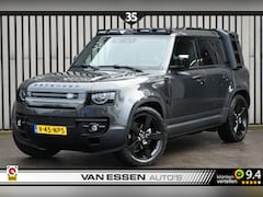 Land Rover Defender 110 - 3.0 D200 MHEV SE Grijs Kenteken Luchtvering Pano 360-Camera Trekhaak Meridian BOMVOL