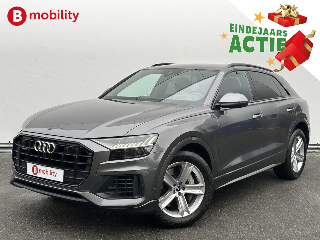 Audi Q8 - 55 TFSI e Hybride Quattro Pro Line Plus Trekhaak 3.500kg Head Up Display | Adaptive Cruise - AutoWereld.nl