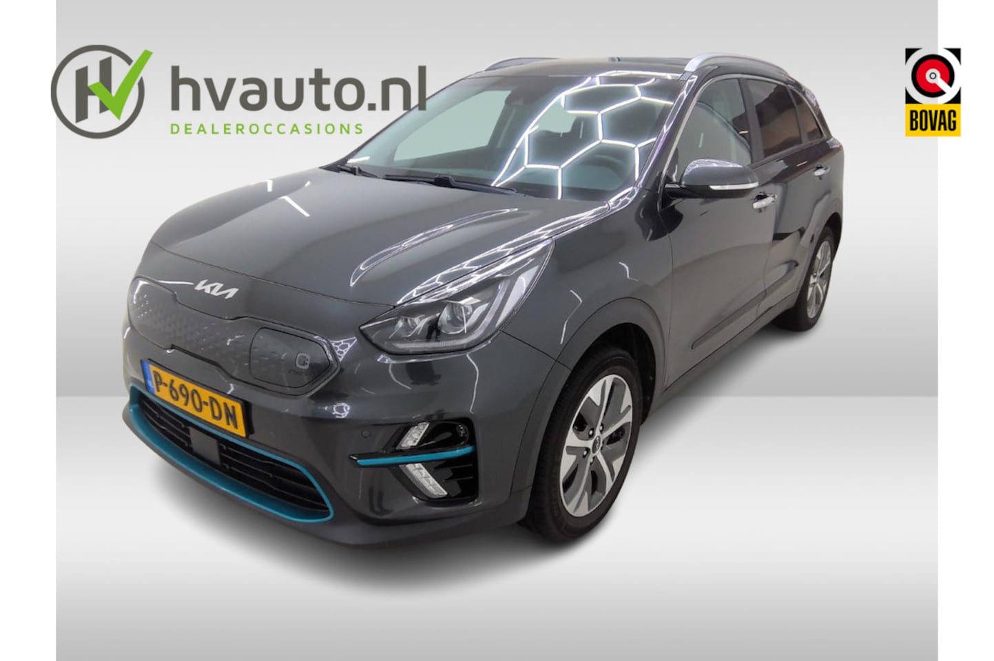 Kia e-Niro - DYNAMICPLUSLINE 64 KWH 204PK | SOH 100% | 3-Fase | Schuifdak - AutoWereld.nl
