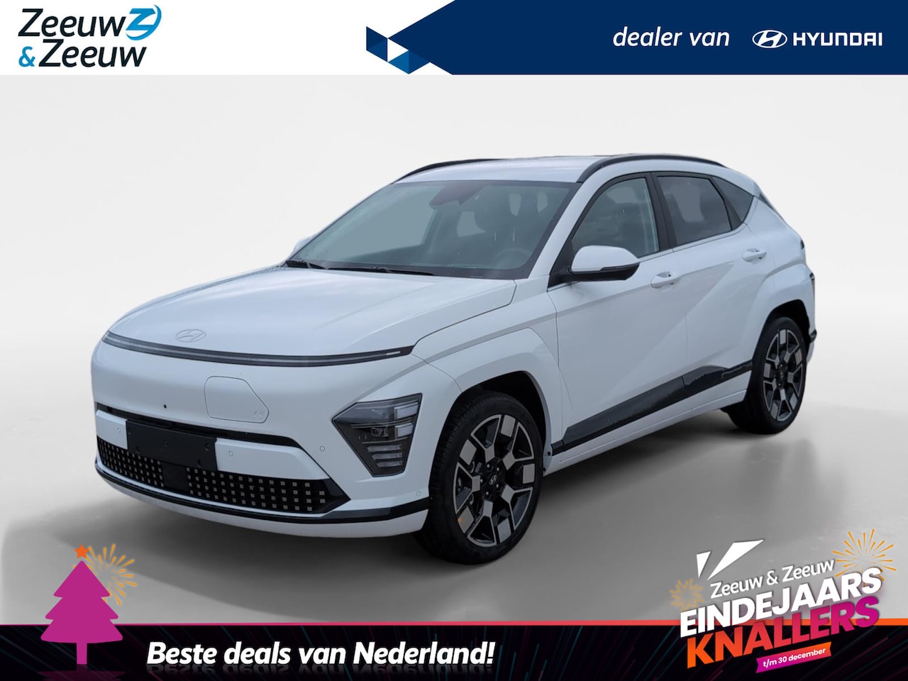 Hyundai Kona Electric - Premium 65.4 kWh | Eco leder | Snel leverbaar | Upgrade voordeel | - AutoWereld.nl
