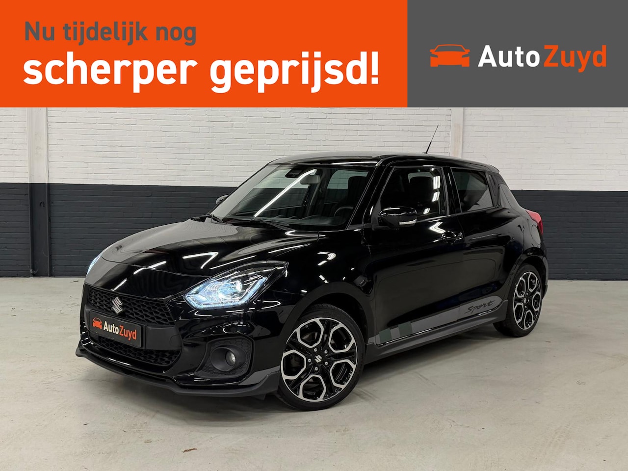 Suzuki Swift - 1.4 Sport / Navi / CarPlay / DAB / Stoel-Verwarming - AutoWereld.nl