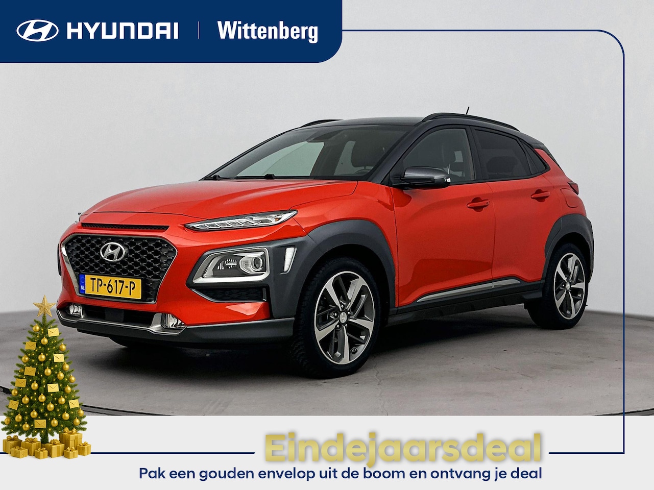 Hyundai Kona - 1.0T Premium | Nu 15899,- !! | Leer | Stoel + stuurverwarming | Trekhaak | Stoelventilatie - AutoWereld.nl