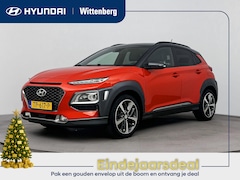 Hyundai Kona - 1.0T Premium | Nu 15899, - | Leer | Stoel + stuurverwarming | Trekhaak | Stoelventilatie |