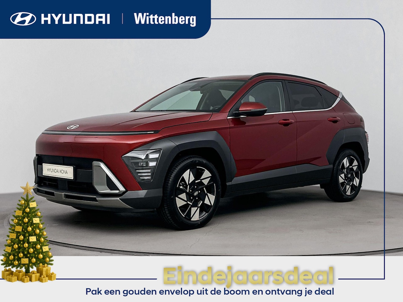 Hyundai Kona - 1.6 GDI HEV Premium Sky | Schuifdak | Nieuw | Snel leverbaar - AutoWereld.nl