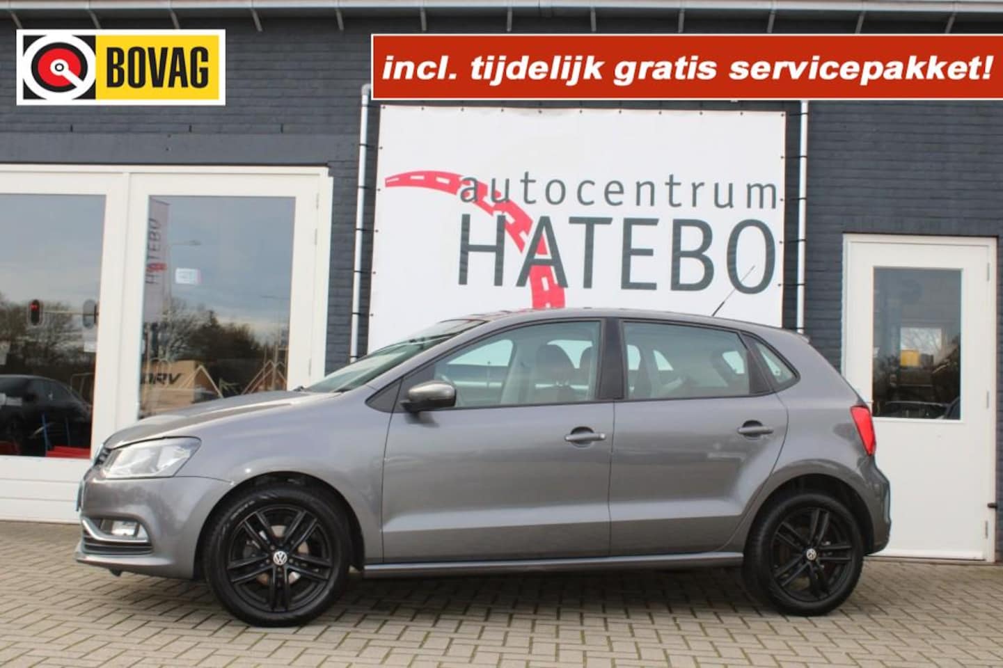 Volkswagen Polo - 1.2 TSI First Edition Airco Cruise Mocca Leder interieur supermooi! - AutoWereld.nl