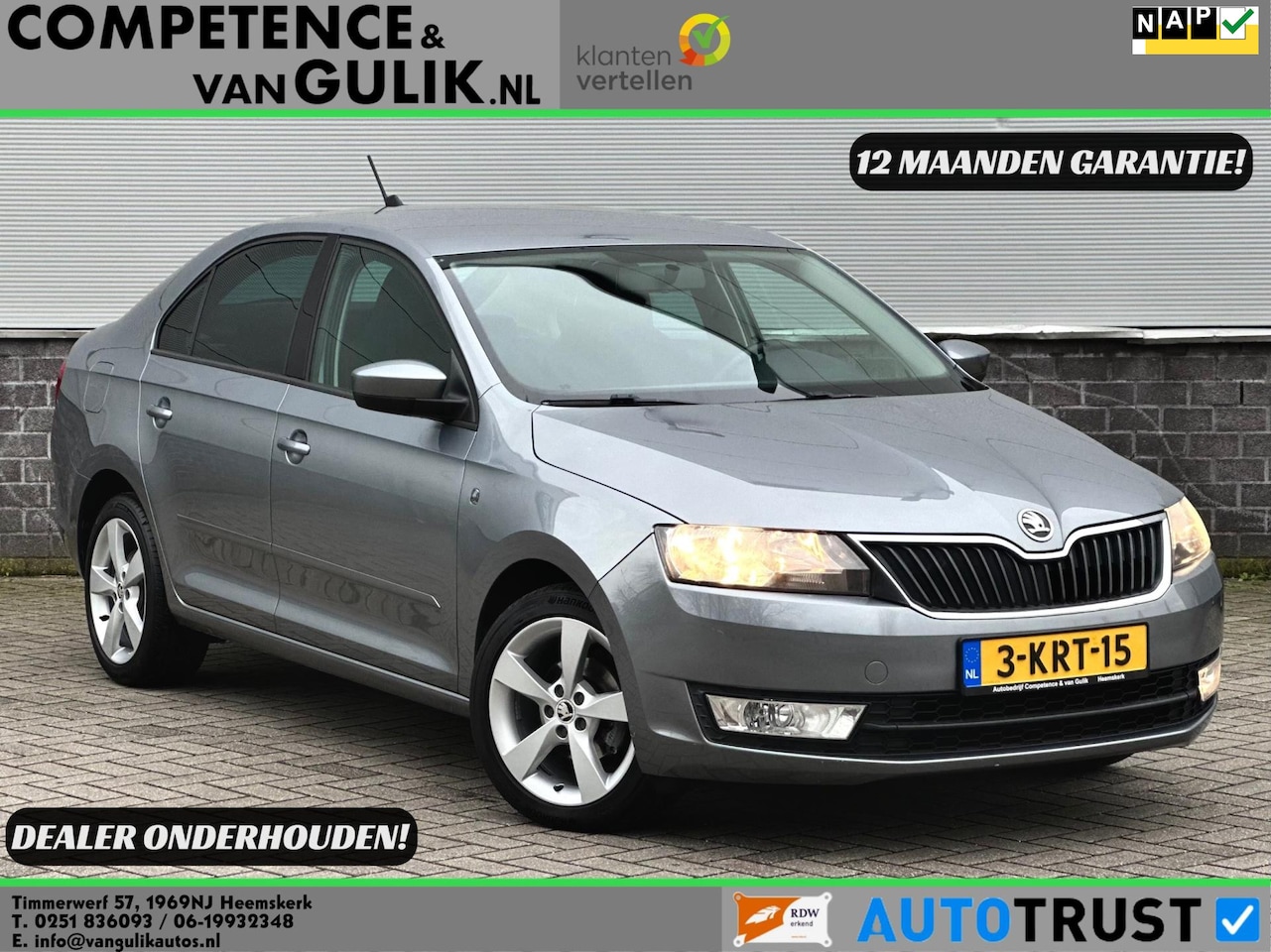 Skoda Rapid - 1.2 TSI Greentech Ambition Businessline Plus | Trekhaak | Cruise | Navigatie | - AutoWereld.nl