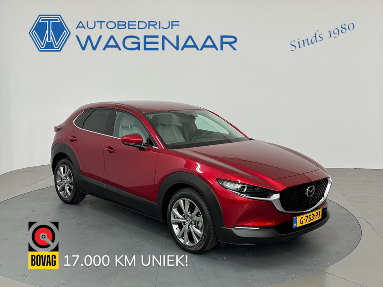 Mazda CX-30 - 2.0 SA-X 132KW LUXURY LEDER 360 CAMERA - AutoWereld.nl