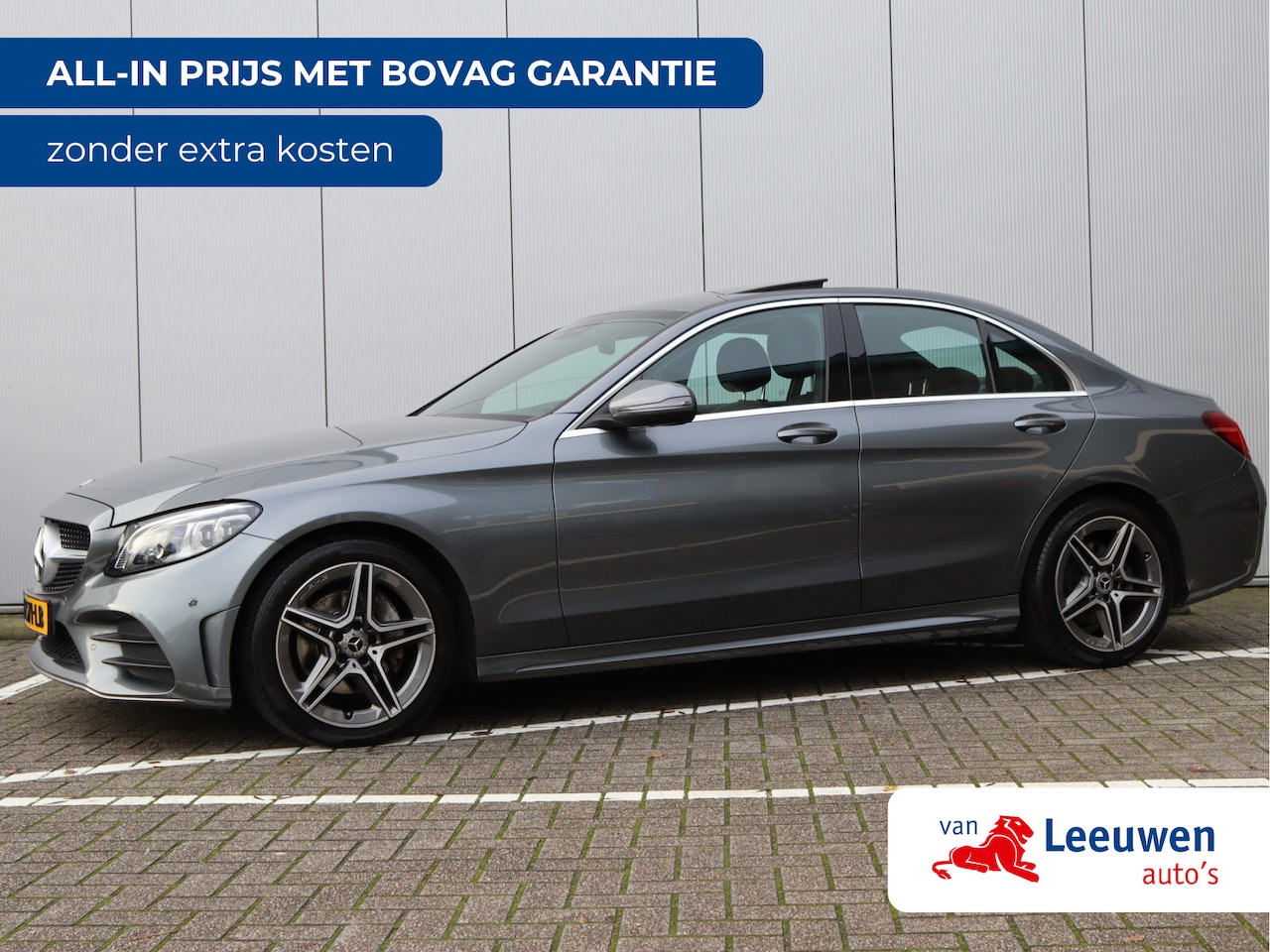 Mercedes-Benz C-klasse - 180 AMG-line | Schuifdak | Sfeerverlichting | Camera - AutoWereld.nl