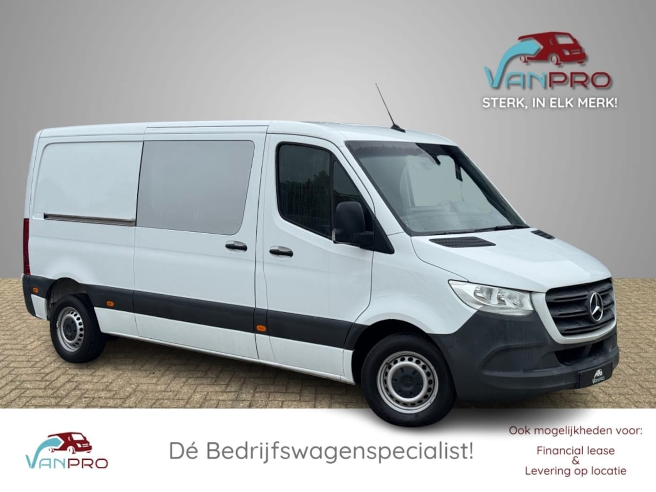 Mercedes-Benz Sprinter - 314 CDI L2H1 Automaat / Dubbele schuifdeur / Achteruitrijcamera / Navi / Trekhaak / - AutoWereld.nl