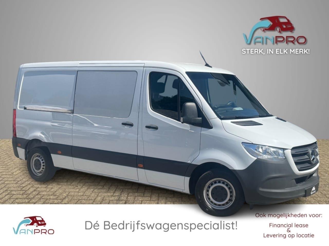 Mercedes-Benz Sprinter - 314 CDI L2H1 Automaat / Navi / Dubbele schuifdeur / Achteruitrij camera / Trekhaak / C - AutoWereld.nl