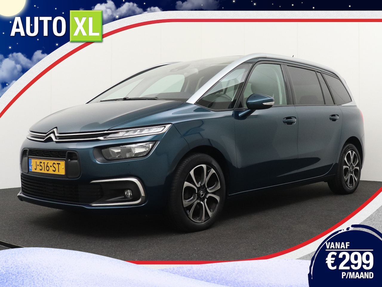 Citroën Grand C4 SpaceTourer - 1.2T 131 PK Aut. Business 7-Pers Adapt.Cruise - AutoWereld.nl