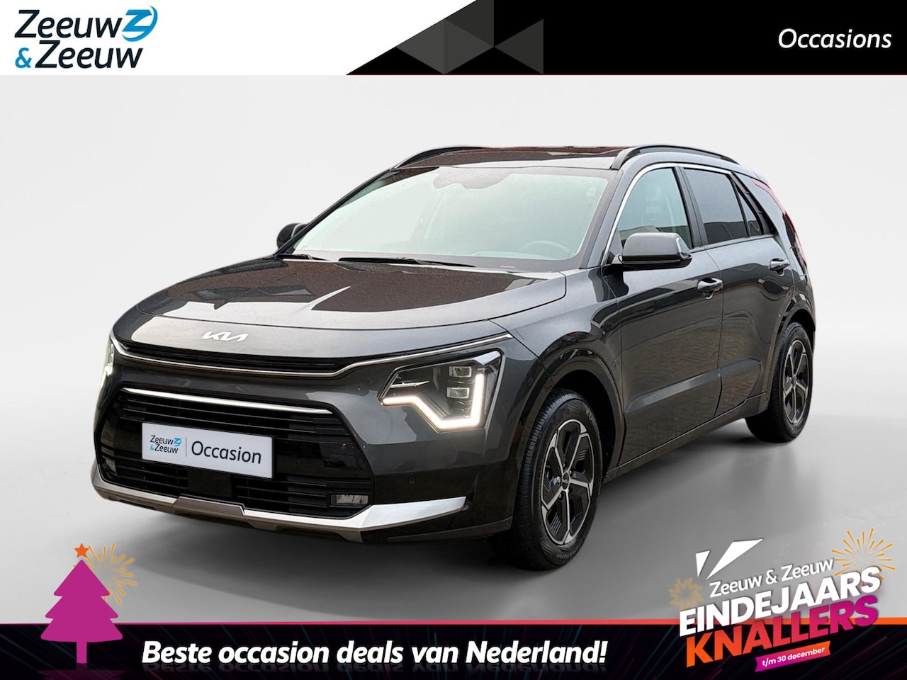 Kia Niro - 1.6 GDi Hybrid DynamicPlusLine | Parkeersensoren Voor + Achter | Schuif / Kanteldak | Came - AutoWereld.nl
