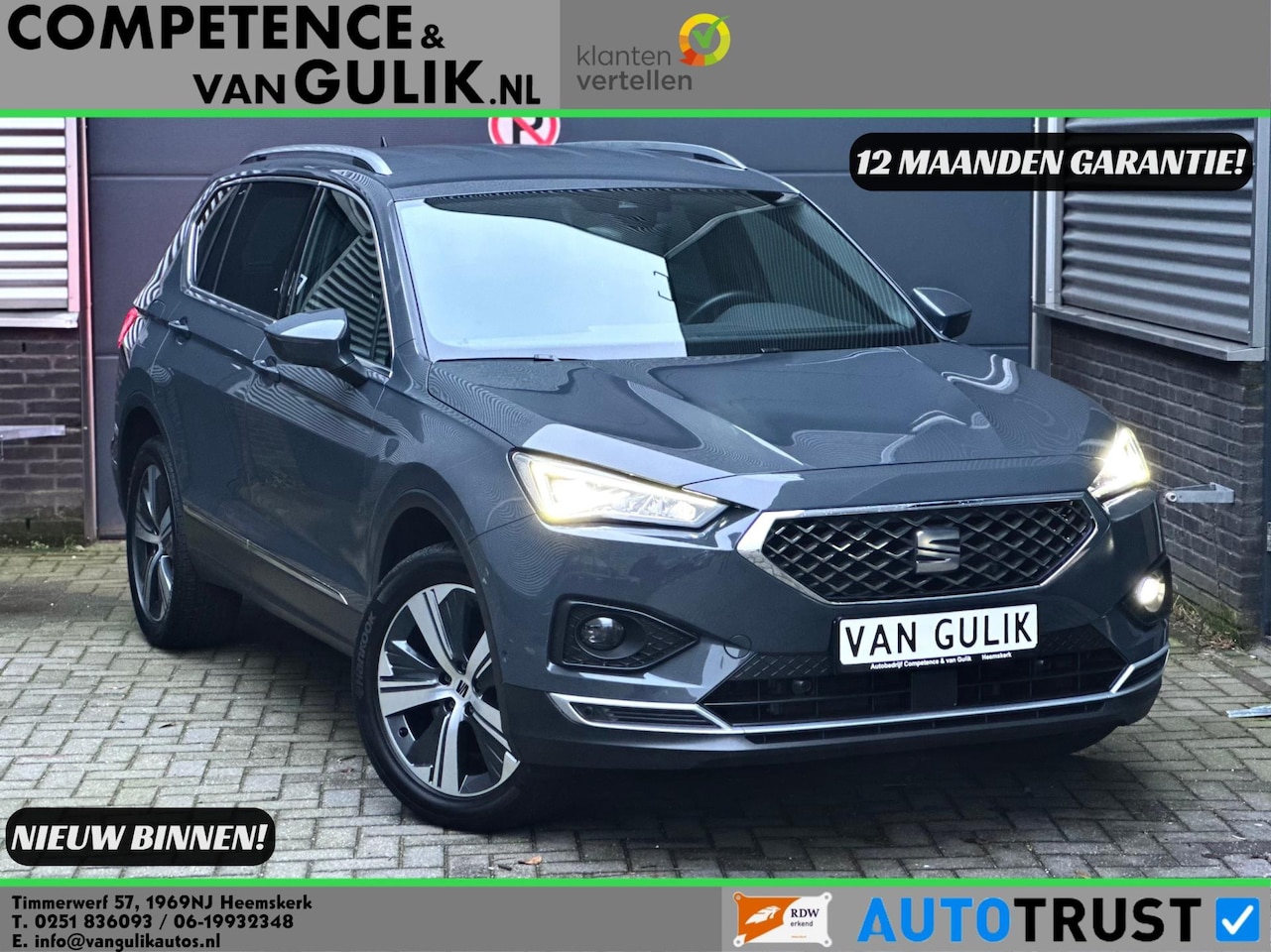 SEAT Tarraco - 2.0 TSI 4drive Xcellence | Memory | ACC | Camera | Winterpakket | - AutoWereld.nl