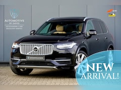Volvo XC90 - 2.0 T8 408 pk TE AWD INSCRIPTION AUTOMAAT / B&W / LUCHTVERING / 7-PERSOONS / TREKHAAK / BO