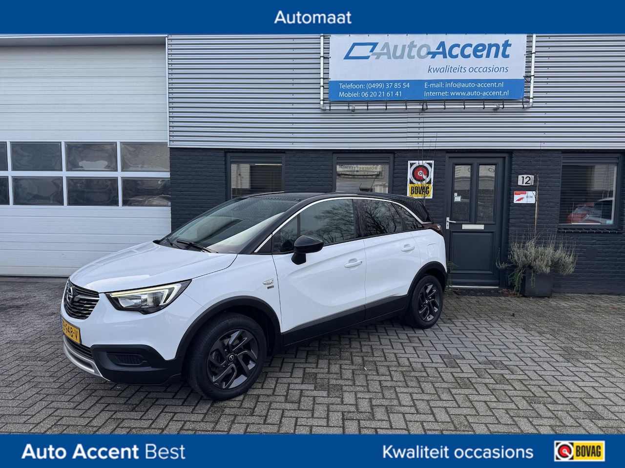Opel Crossland X - 1.2 Turbo 120 Jaar Edition Automaat/Trekhaak/107dkm... - AutoWereld.nl