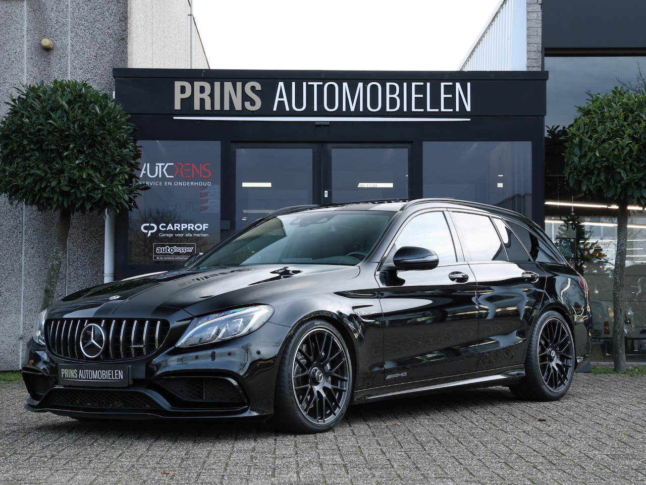 Mercedes-Benz C-klasse Estate - AMG 63 Carbon|Headup|Pano|Adapt.cr - AutoWereld.nl
