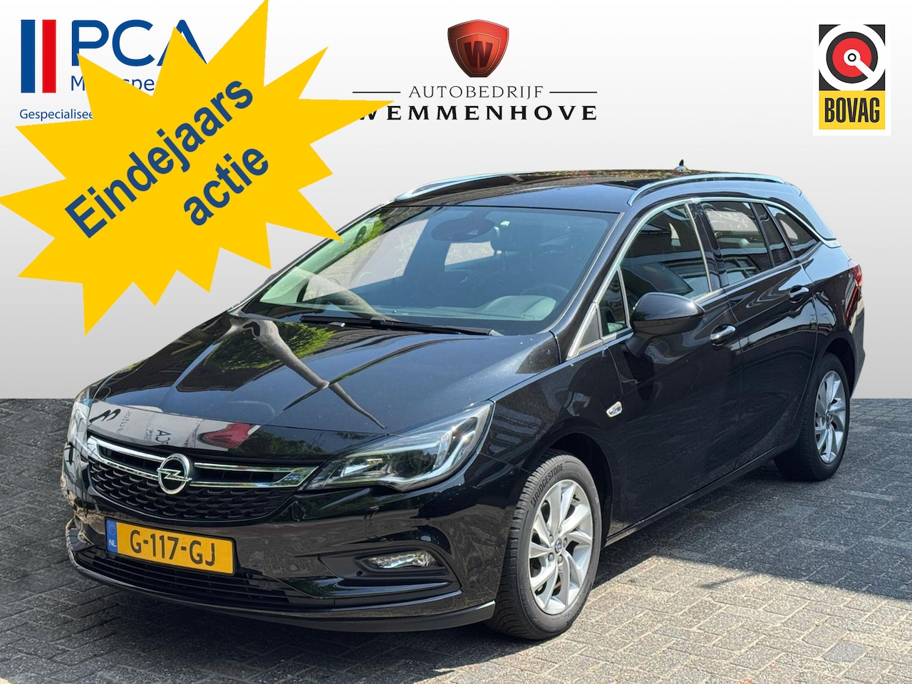 Opel Astra Sports Tourer - 1.0 Turbo Business Executive Airco/El.klep/Lichtmetalen velgen - AutoWereld.nl